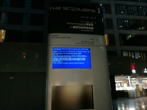 Bluescreen am Flughafen Frankfurt - kann ja mal passieren