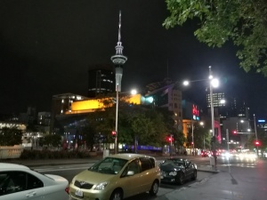 Auckland am Abend