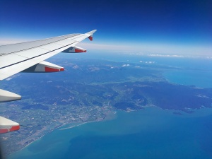 Neuseeland von oben (die Südinsel)