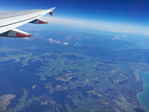 Neuseeland von oben (die Südinsel)