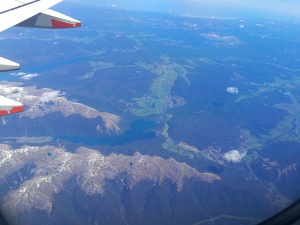 Neuseeland von oben (die Südinsel)