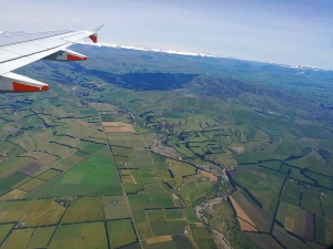 Neuseeland von oben (die Südinsel)