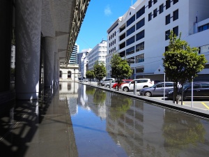 Vor dem Supreme Court in Wellington