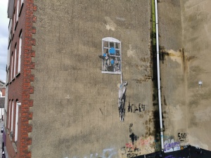 Banksy: Well Hung Lover, Park Street