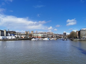 Hafenpromenade und Bordeaux Quay in Bristol City