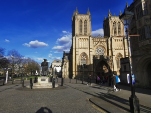 Bristol Cathedral and College Green