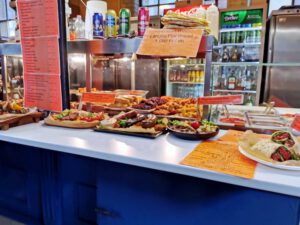 Die „Fressmeile" der Markthalle