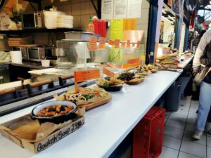 Die „Fressmeile" der Markthalle