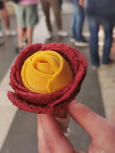 Gelarto Rosa - das Rosen-Eis